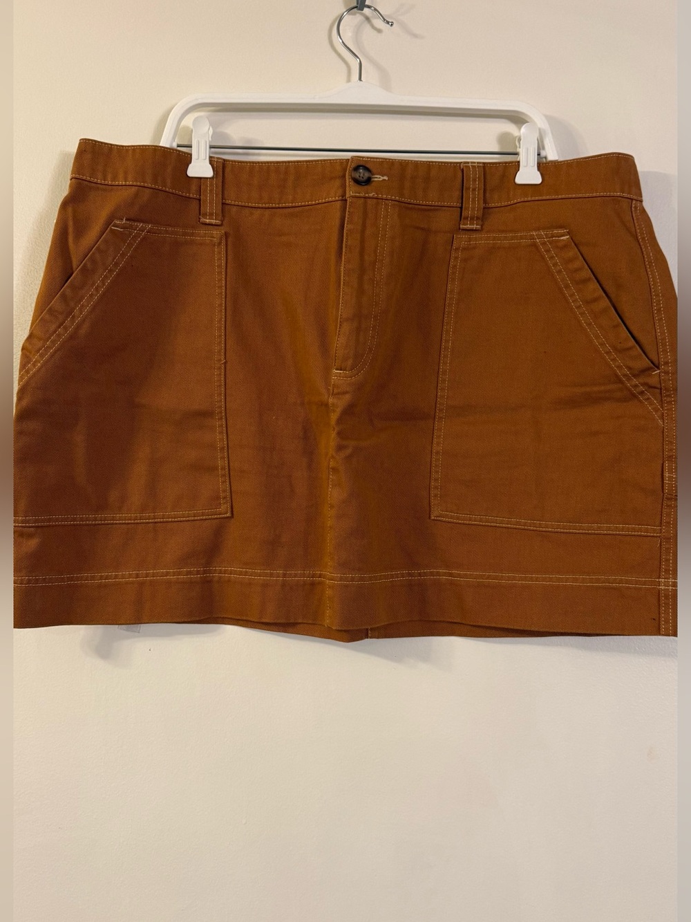 Old Navy Burnt Orange Casual Skirt